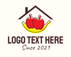 Grocery Shop - Fresh Fruit House logo design