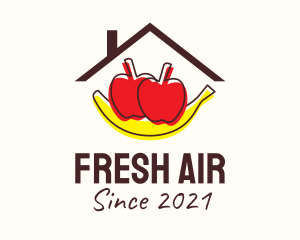 Fresh Fruit House logo design