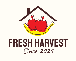 Fresh Fruit House logo design