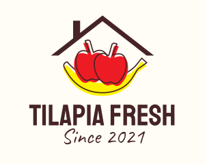 Fresh Fruit House logo design