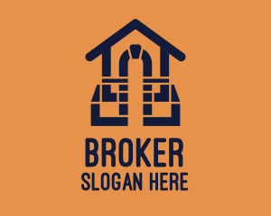 Town House Broker logo design
