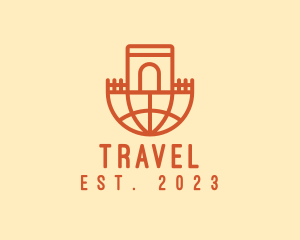 Atlas - Global Castle Arch logo design