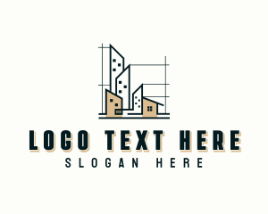 Engineer - Construction Builder Architecture logo design