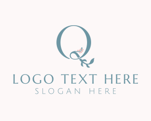 Styling - Botanical Gardening Letter Q logo design