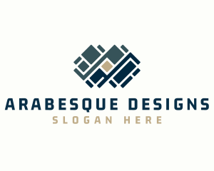 Floor Pavement Tile Design logo design