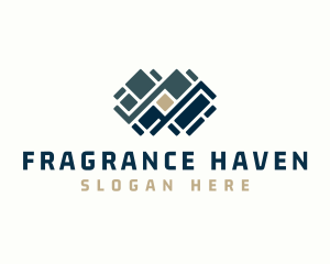 Floor Pavement Tile Design logo design