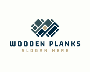 Floor Pavement Tile Design logo design