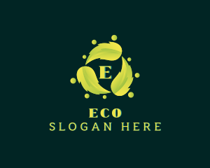 Eco Leaf Environment logo design