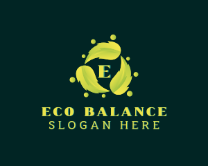 Eco Leaf Environment logo design