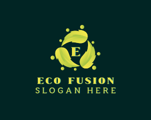 Eco Leaf Environment logo design