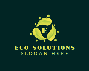 Environment - Eco Leaf Environment logo design