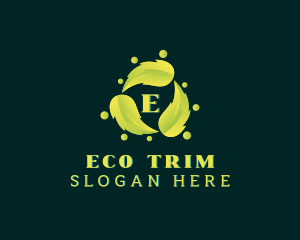 Eco Leaf Environment logo design