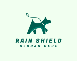 Dog Walker Leash logo design