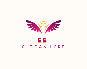 Memorial - Holistic Angel Wings logo design