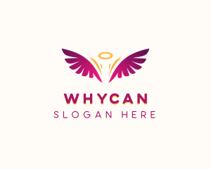 Celestial - Holistic Angel Wings logo design