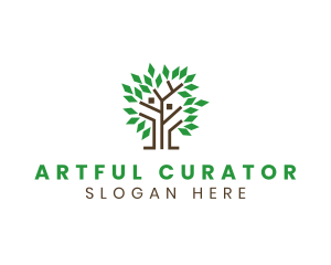 Nature Environmental Tree logo design