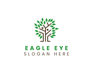 Nature Environmental Tree logo design