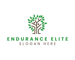 Nature Environmental Tree logo design