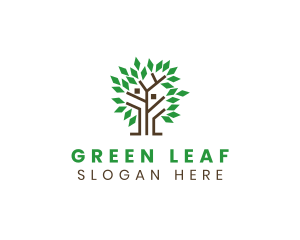 Nature Environmental Tree logo design