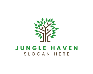 Nature Environmental Tree logo design