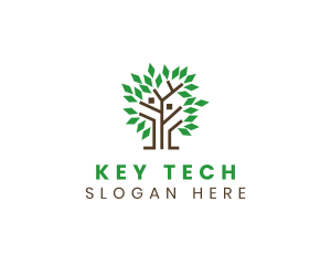 Nature Environmental Tree logo design