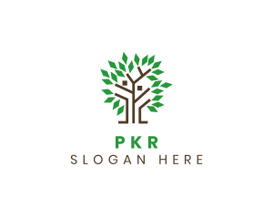 Nature Environmental Tree logo design