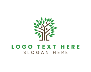 Nature - Nature Environmental Tree logo design