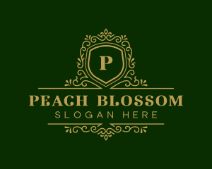 Luxury Decorative Shield logo design