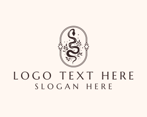 Ornamental - Snake Boho Boutique logo design