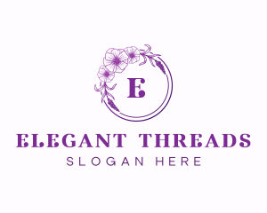 Elegant Flower Garden logo design