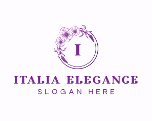 Elegant Flower Garden logo design