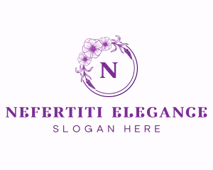 Elegant Flower Garden logo design