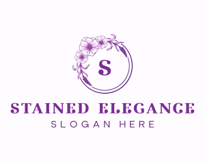 Elegant Flower Garden logo design