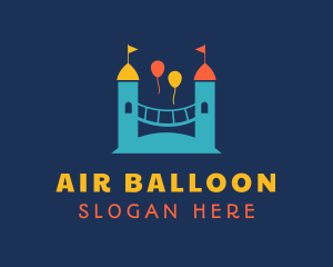 Balloon - Balloon Castle Playground logo design