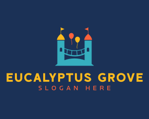 Balloon Castle Playground logo design