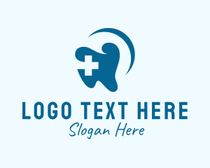 Odontology - Dentistry Tooth Plus logo design