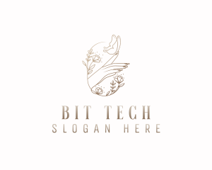 Nail Tech Spa logo design