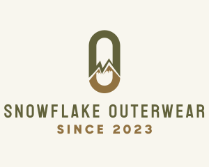 Outerwear - Mountain Travel Letter O logo design