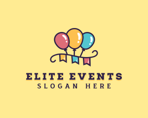 Event - Balloon Party Event logo design