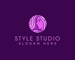 Hairdo - Woman Hair Stylist logo design