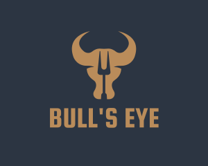 Bull Steak House logo design