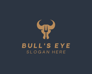 Bull Steak House logo design