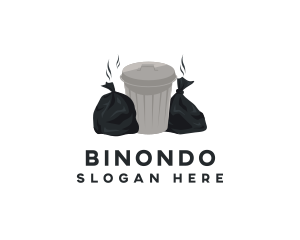Garbage Bin - Garbage Trash Bin logo design