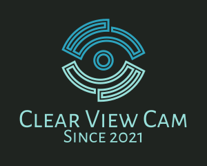 Webcam - Eye Security Camera logo design