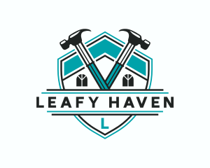 Hammer Roof Repair logo design