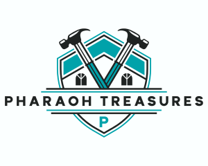 Hammer Roof Repair logo design