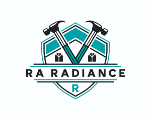 Hammer Roof Repair logo design