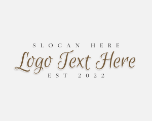 Enterprise - Generic Cursive Firm logo design