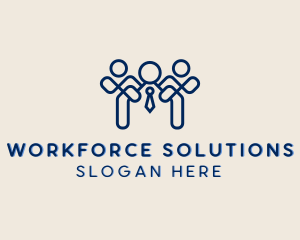 Employee - Professional Office Employee logo design