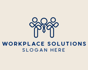 Office - Professional Office Employee logo design